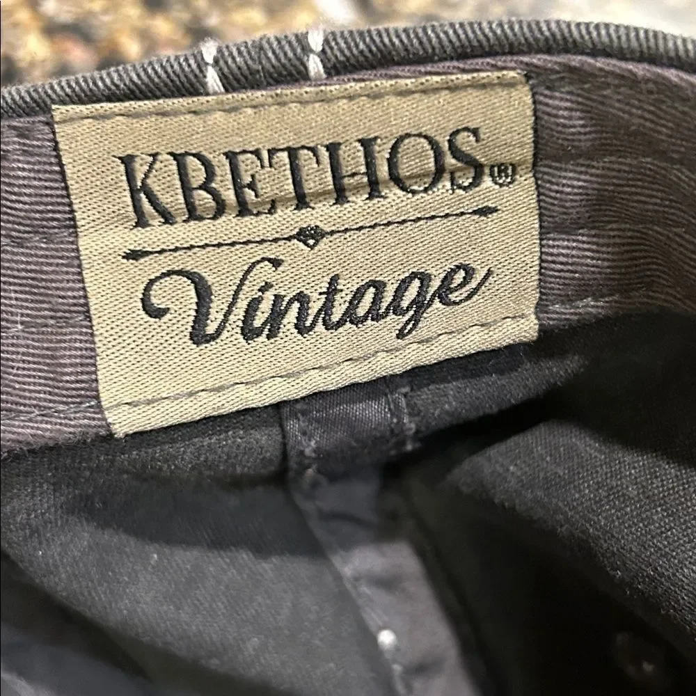Like New KBETHOS Charcoal Grey Dog Mom Cap